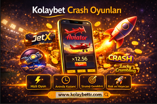 Kolaybet crash oyunları Aviator JetX çarpan oyunu ekranı