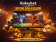 Kolaybet kullanıcılarının farklı spor dallarında bahis yapma seçenekleri.