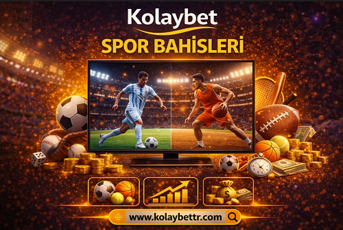 Kolaybet kullanıcılarının farklı spor dallarında bahis yapma seçenekleri.
